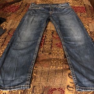 Silver Men’s Jeans